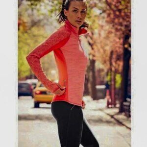 Athleta Running Wild Half Zip pullover
